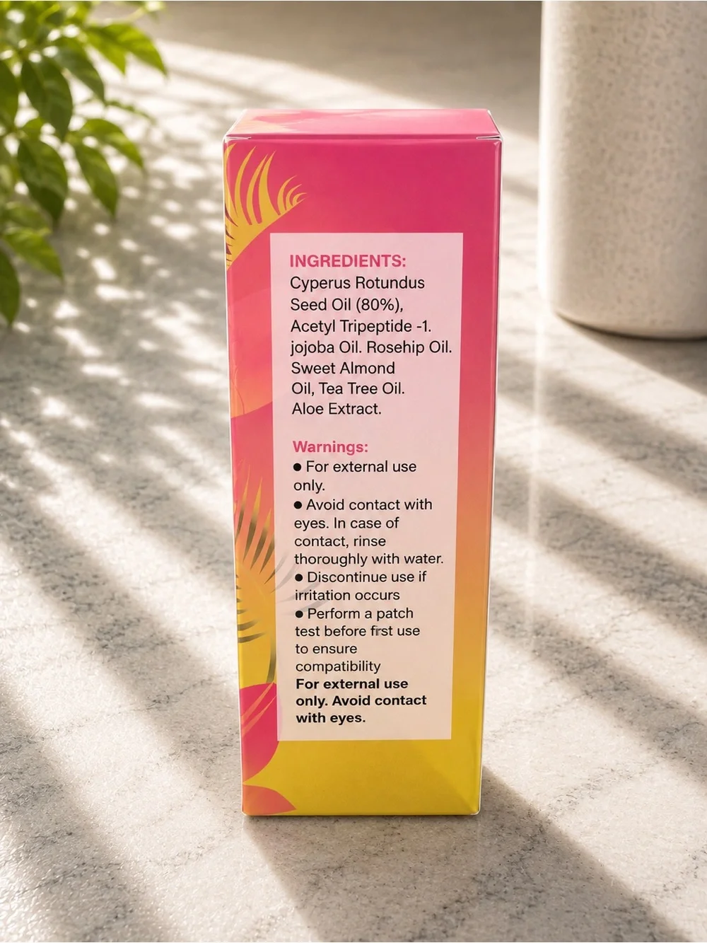 Wachinas Cyperus Rotundus Oil For Hair Removal